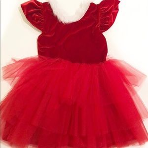 Bellethreads Santa Tutu Dress